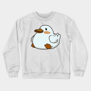 Ducks doing cute things Crewneck Sweatshirt